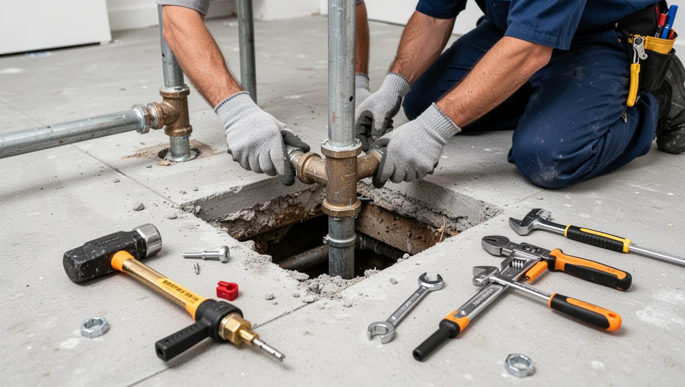 Slab Leak Repair