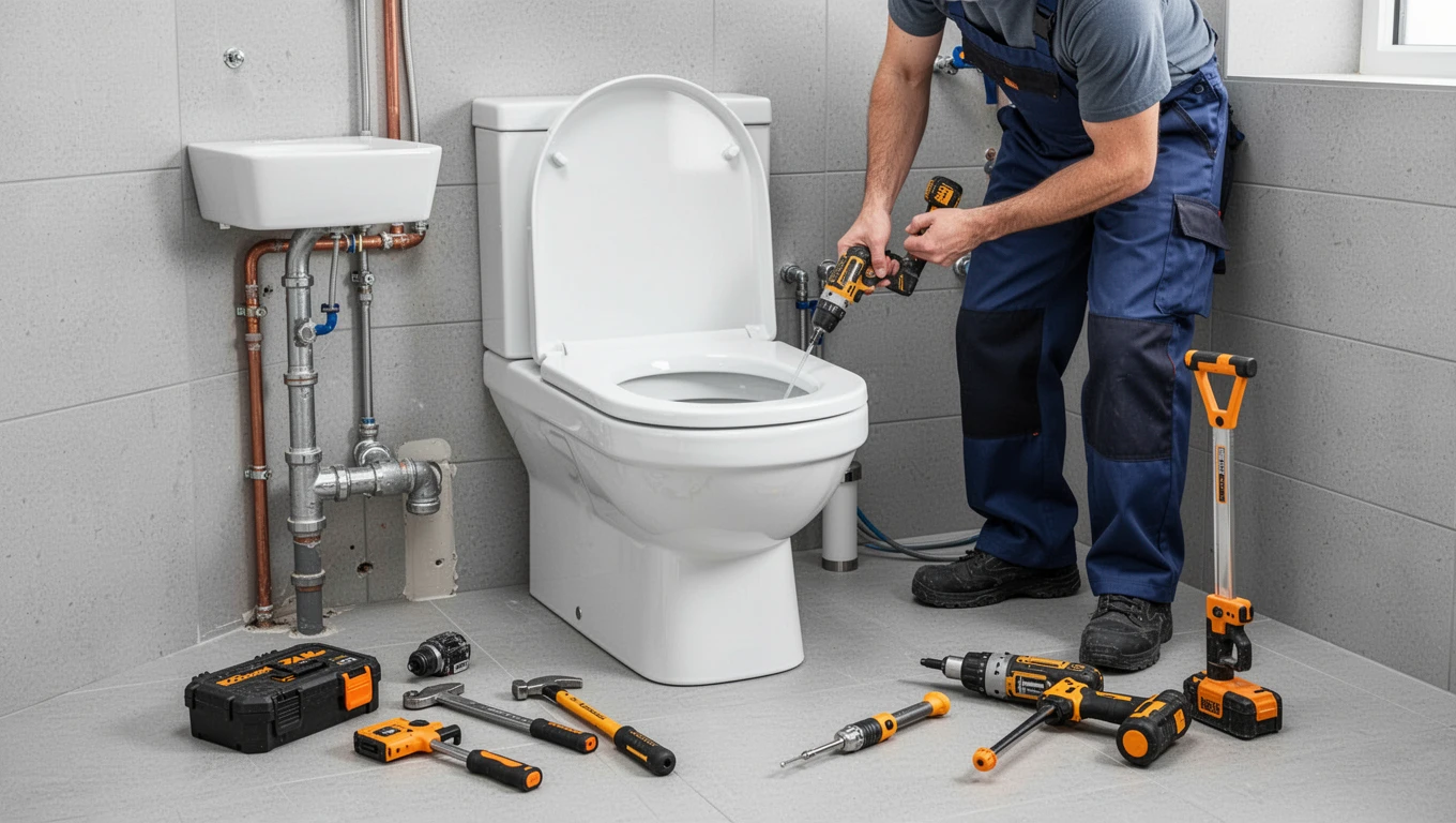 Toilet Installation